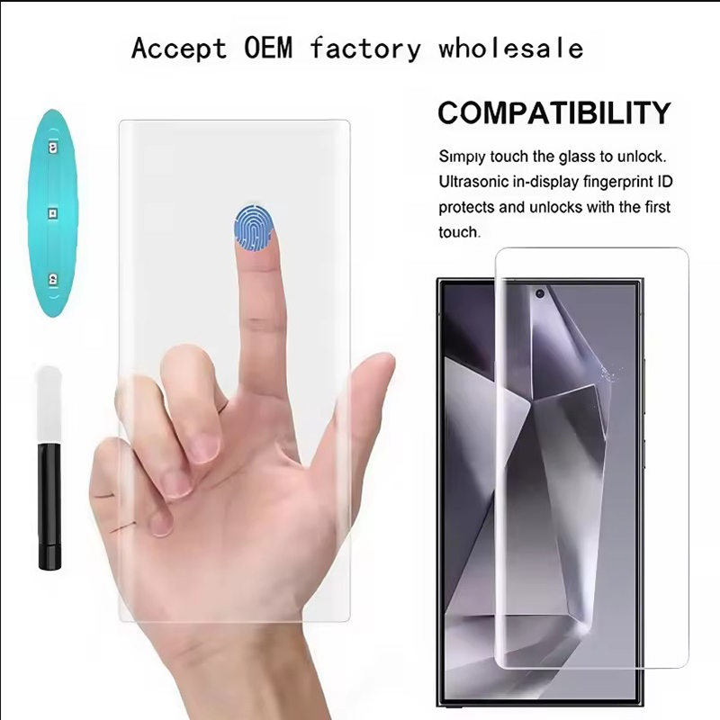 UV Liquid Glue Tempered Glass  - огляд і ціна Oppo Reno 12
