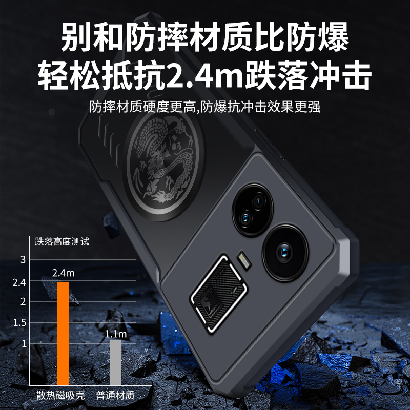 Dragon Totem Cooling Case for  - огляд і ціна Realme Gt 6