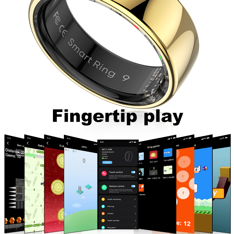 Smart Ring Men Women with Char - огляд і ціна Temperature Ring Skin