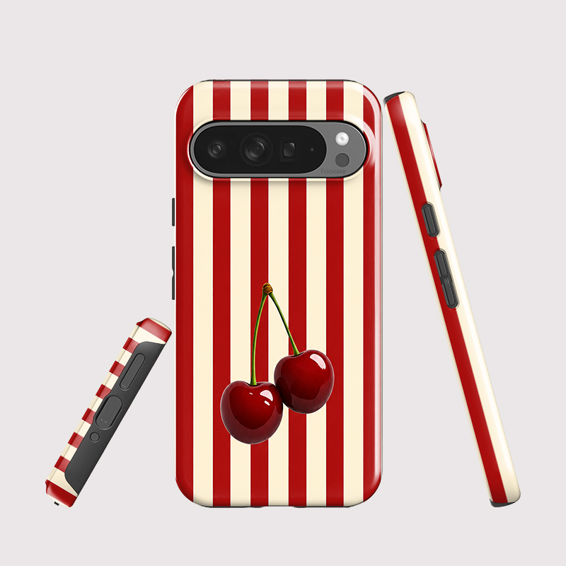 Fcicicase Cherry Stripe Patter - огляд і ціна Google Pixel 9