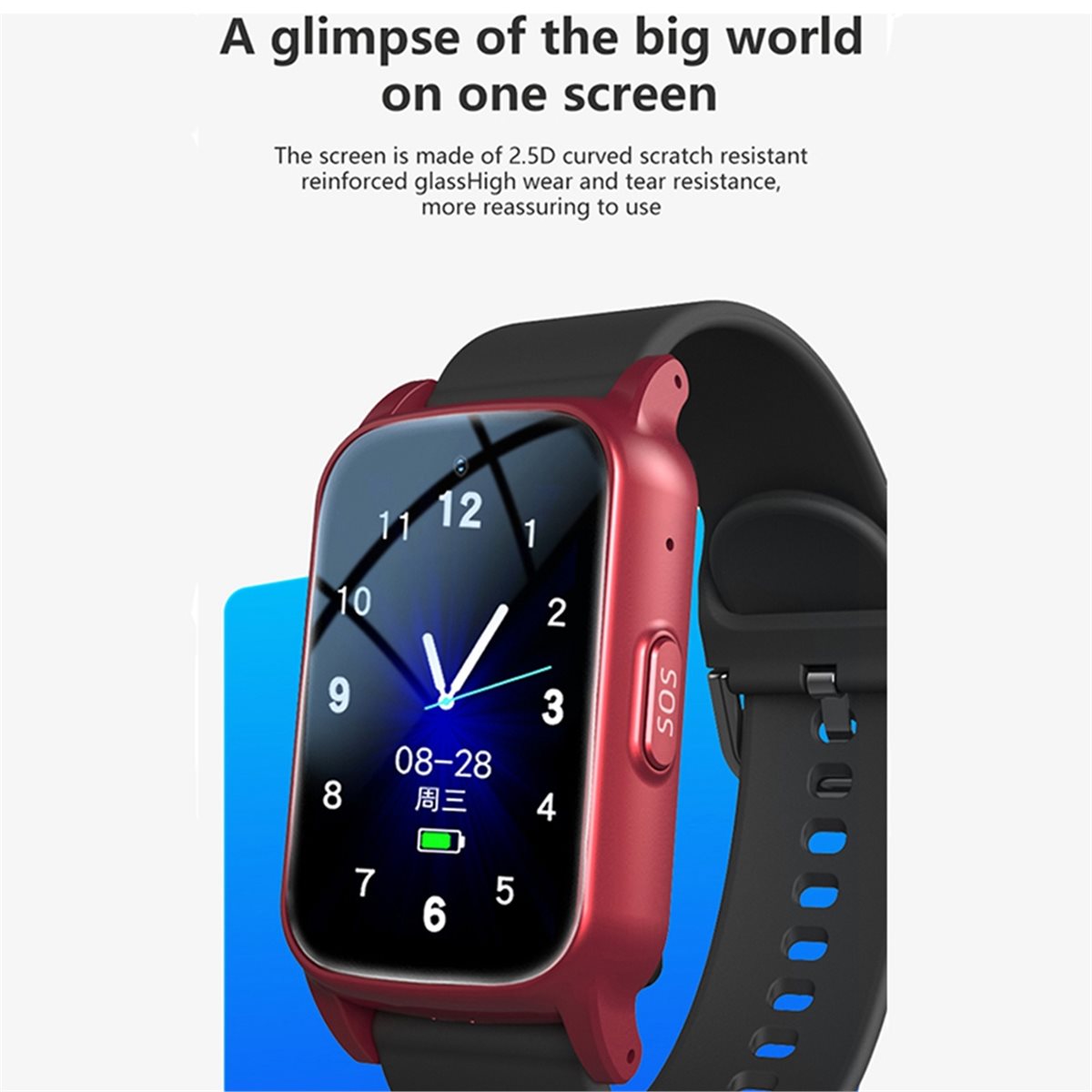 4G Elderly Smart Watch with GP - огляд і ціна Fall Detection Watch