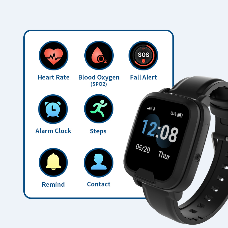 Fall Detection 4G Elderly Smar - огляд і ціна Fall Detection Watch
